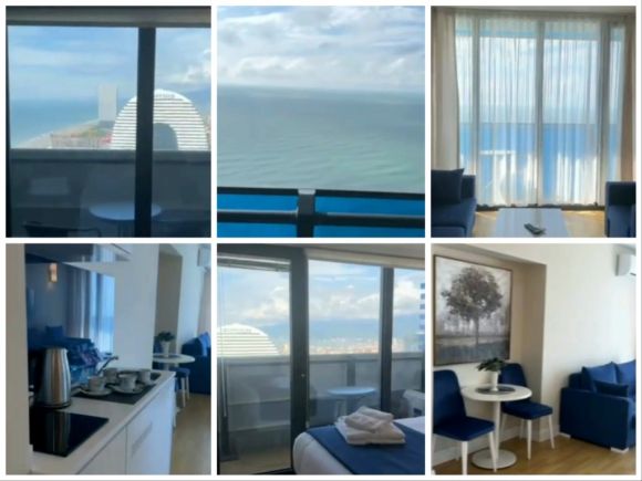 2 bedroom apartment with panoramic sea view in Orbi City